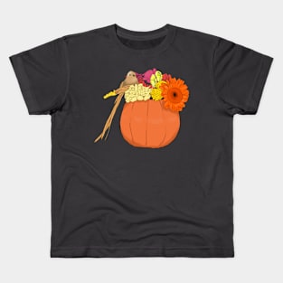 Pumpkin Decor Kids T-Shirt